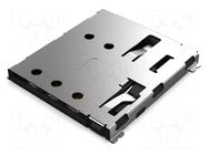 Connector: for cards; Nano SIM; push-push,with peg; SMT; PIN: 6; 1A GCT