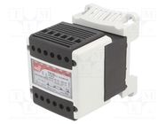 Transformer: mains; 100VA; 230VAC,400VAC,460VAC; 12V; 24V; IP20 DF ELECTRIC