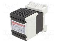 Transformer: mains; 100VA; 230VAC,400VAC; 12V; 24V; IP20 DF ELECTRIC