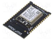 Module: RF; PCB; XBee; 2.4GHz; I2C,SPI,UART; -103dBm; 8dBm; SMD DIGI INTERNATIONAL