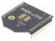 Module: RF; PCB; XBee; 2.4GHz; I2C,SPI,UART; -103dBm; 8dBm; THT DIGI INTERNATIONAL