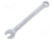 Wrench; combination spanner; 8mm; Chrom-vanadium steel; satin PG TOOLS