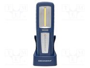 Torch: LED; 4.5h; L: 190mm; 250lm,500lm; IP65; 6000K; -10÷40°C SCANGRIP