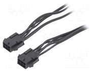 Cable; male-male; PIN: 6; 0.6m; 4A; Insulation: PVC; TLYp; 0.35mm2 ESPE
