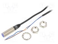 Sensor: inductive; OUT: 2-wire NO; 0÷4mm; M12 