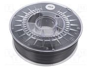 Filament: ASA; 1.75mm; grey (dark); 230÷240°C; 1kg; soluble DEVIL DESIGN