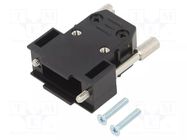 Enclosure for connectors: D-Sub; D-Sub 9pin,D-Sub HD 15pin Deltron AG