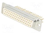 Connector: D-Sub; PIN: 50; socket; female; wrapped connections Deltron AG