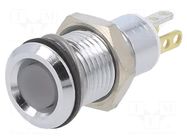 Indicator: LED; flat; red/green/yellow; Ø8mm CML INNOVATIVE TECHNOLOGIES