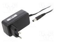 Power supply: switching; mains,plug-in; 12VDC; 1.5A; 18W; Plug: EU POS