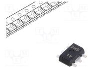 IC: voltage regulator; LDO,linear,fixed; 3.3V; 700mA; SOT89-5; SMD TOREX