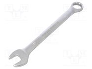 Wrench; combination spanner; 14mm; Chrom-vanadium steel; satin 