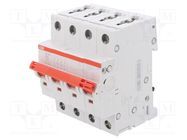 Switch-disconnector; Poles: 4; for DIN rail mounting; 16A; 400VAC 