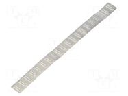 Markers; Marking: U; acid resistant steel SS316; -80÷538°C; slide HELLERMANNTYTON