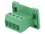 Pluggable terminal block; 7.62mm; ways: 4; straight; socket; male PHOENIX CONTACT