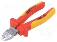 Pliers; cutting,insulated; 160mm ERKO