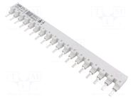 Busbar; 16mm2; Poles: 3; 480VAC; Inom: 80A; No.of mod: 18 ABB