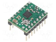 DRV8434S; SPI; 1.2A; Uin mot: 4.5÷48V; Uin log: 1.8÷5.5V; green POLOLU