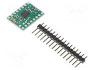 DRV8434S; SPI; 1.2A; Uin mot: 4.5÷48V; Uin log: 1.8÷5.5V; green POLOLU