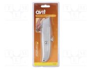 Knife; universal; 150mm; locked blade; Handle material: polyamide 