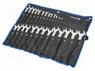 Wrenches set; combination spanner; 26pcs. HÖGERT TECHNIK