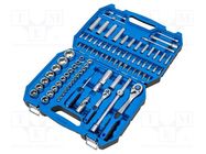 Wrenches set; 6-angles,socket spanner; Mounting: 1/2",1/4" HÖGERT TECHNIK