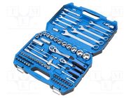 Wrenches set; 6-angles,socket spanner,combination spanner HÖGERT TECHNIK