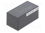 Converter: AC/DC; 4W; 85÷305VAC; Usup: 120÷431VDC; Uout: 15VDC; 81% 