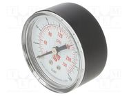 Manometer; 0÷16bar; non-aggressive liquids,inert gases; 50mm 