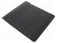 Pad; black; mouse; Features: water resistant; 275x320x3mm GEMBIRD