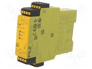 Module: safety relay; Usup: 24VDC; IN: 2; OUT: 4; PNOZ e1vp C; IP40 PILZ