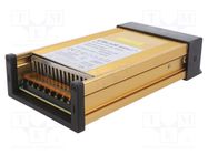 Power supply: switching; for building in; constant voltage; 400W 