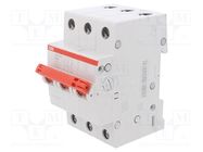 Switch-disconnector; Poles: 3; for DIN rail mounting; 50A; 415VAC 