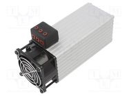 Heater; 100W; 230V; IP20; for DIN rail mounting; 16m3/h PLASTIM