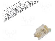 LED; green; SMD; 0603; 12÷43mcd; 1.8÷2.4VDC; 1.6x0.8x0.7mm; 140° DIALIGHT