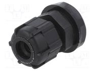 Cable gland; PG7; IP68; polyamide; black BM GROUP