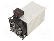 Heater; 250W; 230V; IP20; for DIN rail mounting; 35m3/h PLASTIM