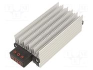 Heater; 75W; 100÷250V; IP20; for DIN rail mounting; 178x70x59mm PLASTIM