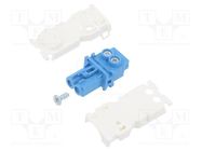 Female plug; 24÷48VDC; 025; female; blue STEGO