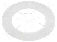 Washer; round; D=22.6mm; h=0.81mm; polyamide 