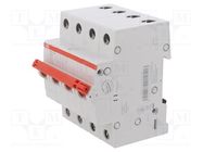 Switch-disconnector; Poles: 4; for DIN rail mounting; 32A; 415VAC 