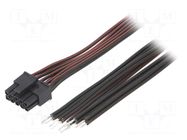 Cable; cables,female; PIN: 10; 0.6m; 4A; Insulation: PVC; TLYp ESPE
