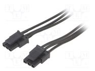 Cable; Micro-Fit 3.0; female-female; PIN: 3; 0.2m; 4A; TLYp; 0.35mm2 ESPE