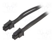 Cable; Micro-Fit 3.0; female-female; PIN: 4; 0.4m; 4A; TLYp; 0.35mm2 ESPE