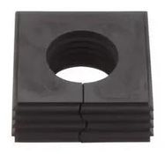 CABLE GROMMET, OPEN, TPE, BLACK