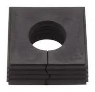 CABLE GROMMET, OPEN, TPE, BLACK