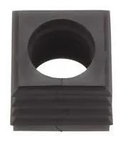 CABLE GROMMET, OPEN, TPE, BLACK