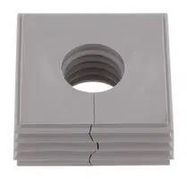 CABLE GROMMET, OPEN, TPE, GREY