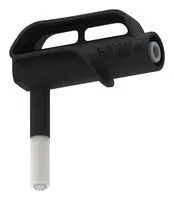 9MM MAGNETIC CONN-SHEATHED 4MM JACK, BLK