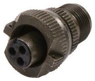 CIRCULAR CONNECTOR PLUG SIZE 10SL 3 POSITION, CABLE